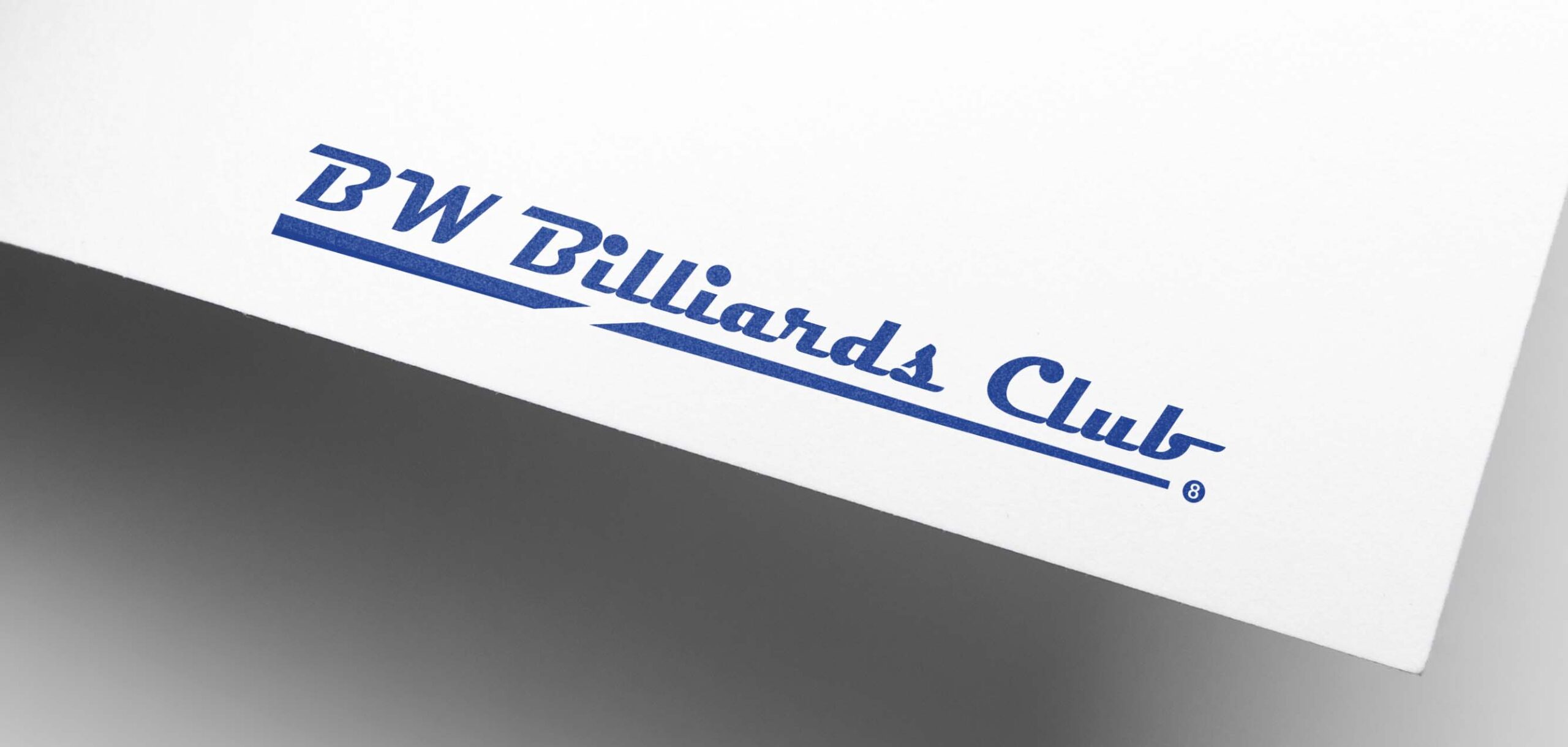 BW Billiards Club Logo Mock Up