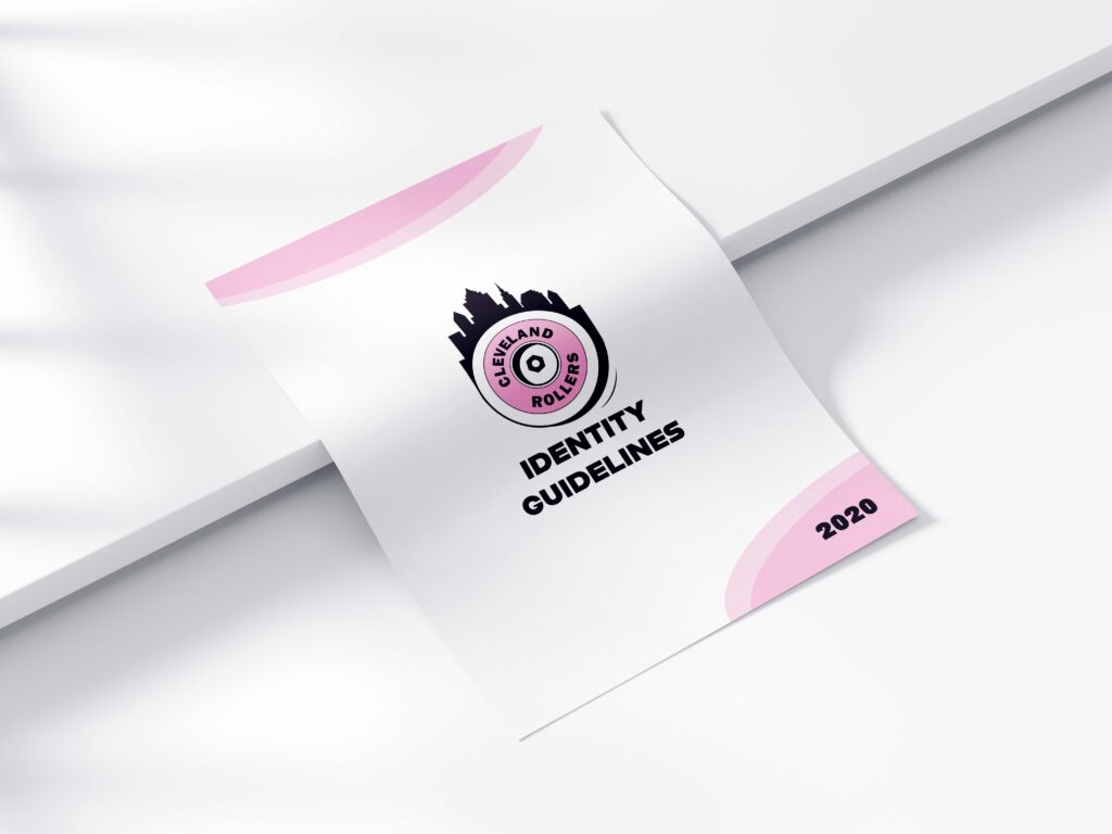 Cleveland Rollers Identity Guidelines Cover Page